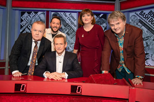 Have I Got News For You. Image shows from L to R: Ian Hislop, Jon Richardson, Alexander Armstrong, Nicky Morgan, Paul Merton. Have I Got News For You. Image shows from L to R: Ian Hislop, Jon Richardson, Alexander Armstrong, Nicky Morgan, Paul Merton.