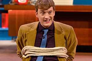 Hypothetical. James Acaster. Copyright: Hat Trick Productions. Hypothetical. James Acaster. Copyright: Hat Trick Productions.