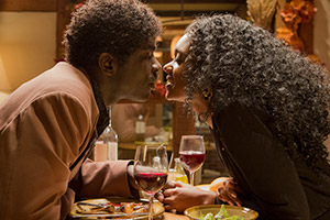 In The Long Run. Image shows from L to R: Valentine (Jimmy Akingbola), Adelaide (Jessye Romeo). In The Long Run. Image shows from L to R: Valentine (Jimmy Akingbola), Adelaide (Jessye Romeo).