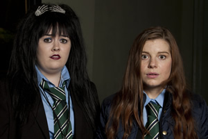 Inside No. 9. Image shows from L to R: Shell (Poppy Rush), Katy (Aimee-Ffion Edwards). Copyright: BBC. Inside No. 9. Image shows from L to R: Shell (Poppy Rush), Katy (Aimee-Ffion Edwards). Copyright: BBC.