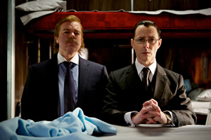 Inside No. 9. Image shows from L to R: Jorg (Steve Pemberton), Maxwell (Reece Shearsmith). Copyright: BBC. Inside No. 9. Image shows from L to R: Jorg (Steve Pemberton), Maxwell (Reece Shearsmith). Copyright: BBC.