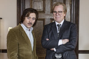 Inside No. 9. Image shows from L to R: Clive Carol (Reece Shearsmith), Giles Grindlay-Orme (Steve Pemberton). Copyright: BBC. Inside No. 9. Image shows from L to R: Clive Carol (Reece Shearsmith), Giles Grindlay-Orme (Steve Pemberton). Copyright: BBC.
