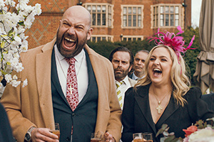 King Gary. Image shows from L to R: Gary King (Tom Davis), Terri King (Laura Checkley). Copyright: Shiny Button Productions. King Gary. Image shows from L to R: Gary King (Tom Davis), Terri King (Laura Checkley). Copyright: Shiny Button Productions.