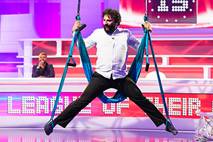 A League Of Their Own. Nish Kumar. Copyright: CPL Productions. A League Of Their Own. Nish Kumar. Copyright: CPL Productions.