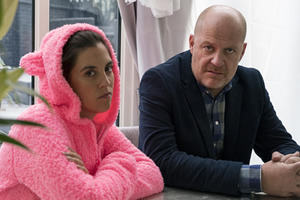 Lee And Dean. Image shows from L to R: Nikki (Camille Ucan), Lee (Miles Chapman). Lee And Dean. Image shows from L to R: Nikki (Camille Ucan), Lee (Miles Chapman).