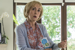 Living The Dream. Maureen (Paula Wilcox). Copyright: Big Talk Productions. Living The Dream. Maureen (Paula Wilcox). Copyright: Big Talk Productions.