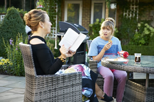 Mum. Image shows from L to R: Pauline (Dorothy Atkinson), Kelly (Lisa McGrillis). Mum. Image shows from L to R: Pauline (Dorothy Atkinson), Kelly (Lisa McGrillis).