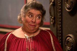 Plebs. Iona (Miriam Margolyes). Copyright: RISE Films. Plebs. Iona (Miriam Margolyes). Copyright: RISE Films.
