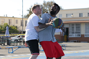 Rob And Romesh Vs. Image shows from L to R: Rob Beckett, Romesh Ranganathan. Copyright: CPL Productions. Rob And Romesh Vs. Image shows from L to R: Rob Beckett, Romesh Ranganathan. Copyright: CPL Productions.