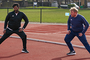 Rob And Romesh Vs. Image shows from L to R: Romesh Ranganathan, Rob Beckett. Copyright: CPL Productions. Rob And Romesh Vs. Image shows from L to R: Romesh Ranganathan, Rob Beckett. Copyright: CPL Productions.