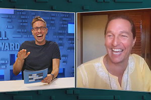 The Russell Howard Hour. Image shows from L to R: Russell Howard, Matthew McConaughey. Copyright: Avalon Television. The Russell Howard Hour. Image shows from L to R: Russell Howard, Matthew McConaughey. Copyright: Avalon Television.