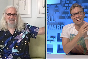 The Russell Howard Hour. Image shows from L to R: Billy Connolly, Russell Howard. Copyright: Avalon Television. The Russell Howard Hour. Image shows from L to R: Billy Connolly, Russell Howard. Copyright: Avalon Television.