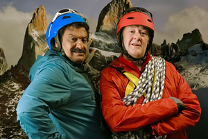 Still Open All Hours. Image shows from L to R: Cyril (Kulvinder Ghir), Wet Eric (Johnny Vegas). Copyright: BBC. Still Open All Hours. Image shows from L to R: Cyril (Kulvinder Ghir), Wet Eric (Johnny Vegas). Copyright: BBC.