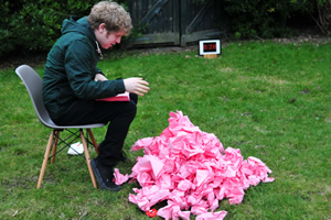 Taskmaster. Josh Widdicombe. Copyright: Avalon Television / UKTV. Taskmaster. Josh Widdicombe. Copyright: Avalon Television / UKTV.