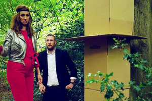 Taskmaster. Image shows from L to R: Jessica Knappett, Alex Horne. Copyright: Avalon Television. Taskmaster. Image shows from L to R: Jessica Knappett, Alex Horne. Copyright: Avalon Television.