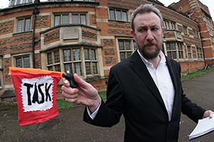 Taskmaster. Alex Horne. Copyright: Avalon Television. Taskmaster. Alex Horne. Copyright: Avalon Television.