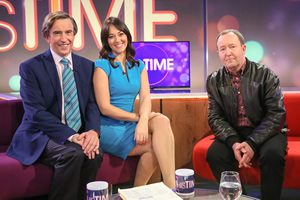 This Time With Alan Partridge. Image shows from L to R: Alan Partridge (Steve Coogan), Jennie Gresham (Susannah Fielding), Dale Daniels (Jonathan Watson). Copyright: Baby Cow Productions. This Time With Alan Partridge. Image shows from L to R: Alan Partridge (Steve Coogan), Jennie Gresham (Susannah Fielding), Dale Daniels (Jonathan Watson). Copyright: Baby Cow Productions.