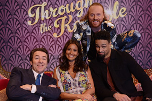 Through The Keyhole. Image shows from L to R: Jonathan Ross, Melanie Sykes, Leigh Francis, Ashley Banjo. Copyright: Talkback. Through The Keyhole. Image shows from L to R: Jonathan Ross, Melanie Sykes, Leigh Francis, Ashley Banjo. Copyright: Talkback.
