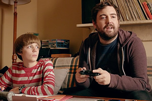 Uncle. Image shows from L to R: Errol (Elliot Speller-Gillott), Andy (Nick Helm). Copyright: Baby Cow Productions. Uncle. Image shows from L to R: Errol (Elliot Speller-Gillott), Andy (Nick Helm). Copyright: Baby Cow Productions.