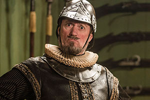 Upstart Crow. Dogberry (Adrian Edmondson). Copyright: BBC. Upstart Crow. Dogberry (Adrian Edmondson). Copyright: BBC.