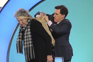 Would I Lie To You?. Image shows from L to R: Germaine Greer, Rob Brydon. Copyright: Zeppotron. Would I Lie To You?. Image shows from L to R: Germaine Greer, Rob Brydon. Copyright: Zeppotron.