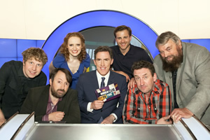 Would I Lie To You?. Image shows from L to R: Josh Widdicombe, David Mitchell, Kate Williams, Rob Brydon, Kevin Bishop, Lee Mack, Brian Blessed. Copyright: Zeppotron. Would I Lie To You?. Image shows from L to R: Josh Widdicombe, David Mitchell, Kate Williams, Rob Brydon, Kevin Bishop, Lee Mack, Brian Blessed. Copyright: Zeppotron.