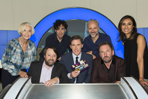 Would I Lie To You?. Image shows from L to R: Sheila Hancock, David Mitchell, Stephen Mangan, Rob Brydon, Mark Bonnar, Lee Mack, Anita Rani. Copyright: Zeppotron. Would I Lie To You?. Image shows from L to R: Sheila Hancock, David Mitchell, Stephen Mangan, Rob Brydon, Mark Bonnar, Lee Mack, Anita Rani. Copyright: Zeppotron.