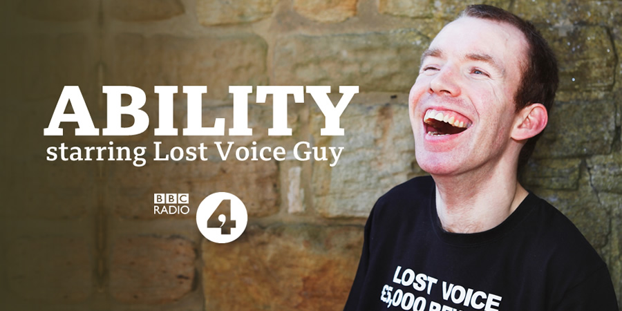 Ability. Matt (Lee Ridley). Copyright: BBC. Ability. Matt (Lee Ridley). Copyright: BBC.