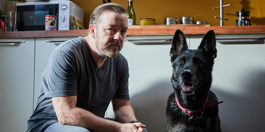 After Life. Tony (Ricky Gervais). Copyright: Derek Productions. After Life. Tony (Ricky Gervais). Copyright: Derek Productions.