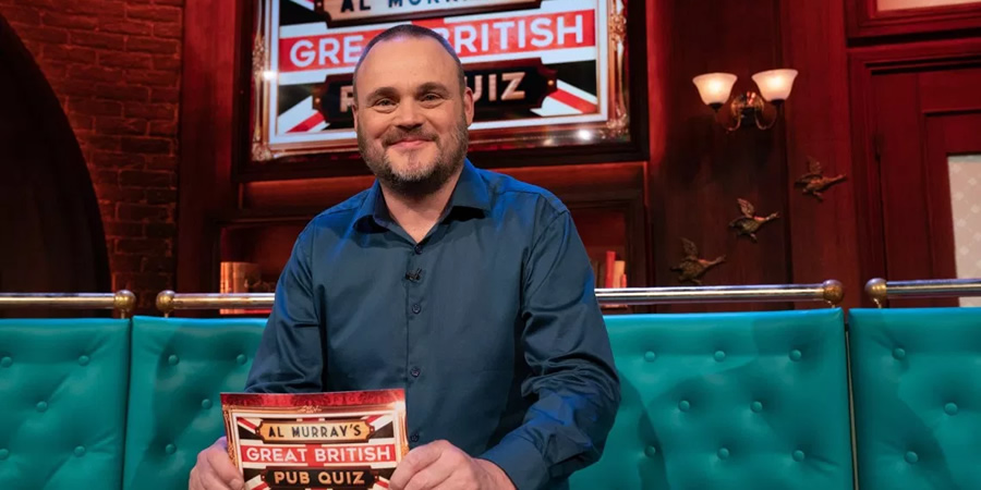 Al Murray's Great British Pub Quiz. Al Murray. Copyright: Avalon Television. Al Murray's Great British Pub Quiz. Al Murray. Copyright: Avalon Television.