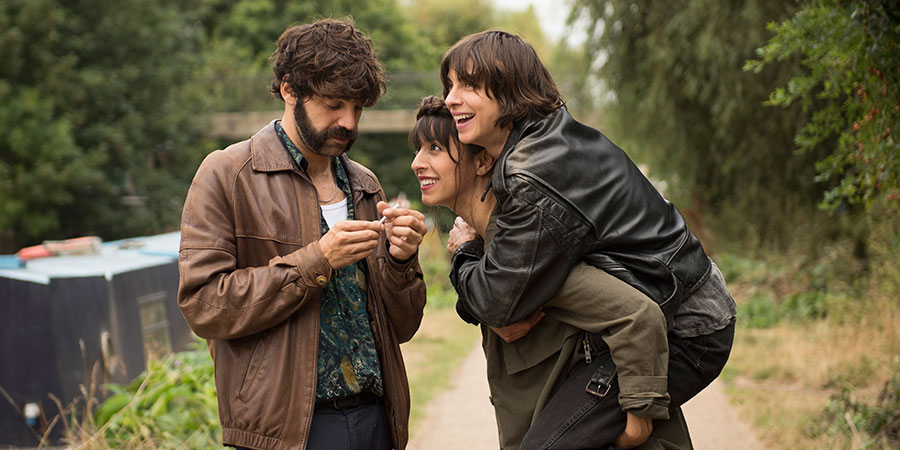 Anchor And Hope. Image shows from L to R: Roger (David Verdaguer), Eva (Oona Chaplin), Kat (Natalia Tena). Copyright: Network. Anchor And Hope. Image shows from L to R: Roger (David Verdaguer), Eva (Oona Chaplin), Kat (Natalia Tena). Copyright: Network.