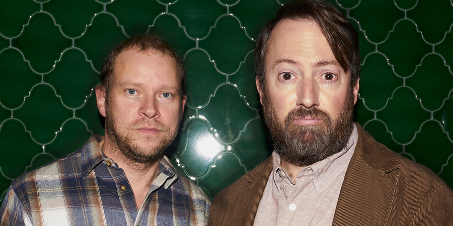 Back. Image shows from L to R: Andrew (Robert Webb), Stephen (David Mitchell). Back. Image shows from L to R: Andrew (Robert Webb), Stephen (David Mitchell).