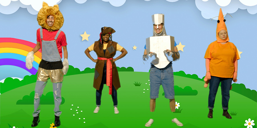 Big Fat Like. Image shows from L to R: Richard David-Caine, Ibinabo Jack, Joseph Elliott, Amy Gledhill. Copyright: BBC. Big Fat Like. Image shows from L to R: Richard David-Caine, Ibinabo Jack, Joseph Elliott, Amy Gledhill. Copyright: BBC.