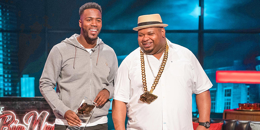 The Big Narstie Show. Image shows from L to R: Mo Gilligan, Big Narstie. The Big Narstie Show. Image shows from L to R: Mo Gilligan, Big Narstie.