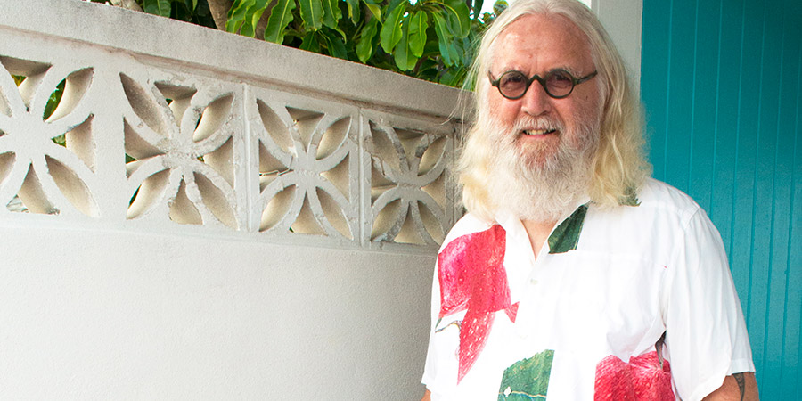 Photograph by Scarlett Stephenson-Connolly. Billy Connolly. Copyright: Indigo Productions. Photograph by Scarlett Stephenson-Connolly. Billy Connolly. Copyright: Indigo Productions.