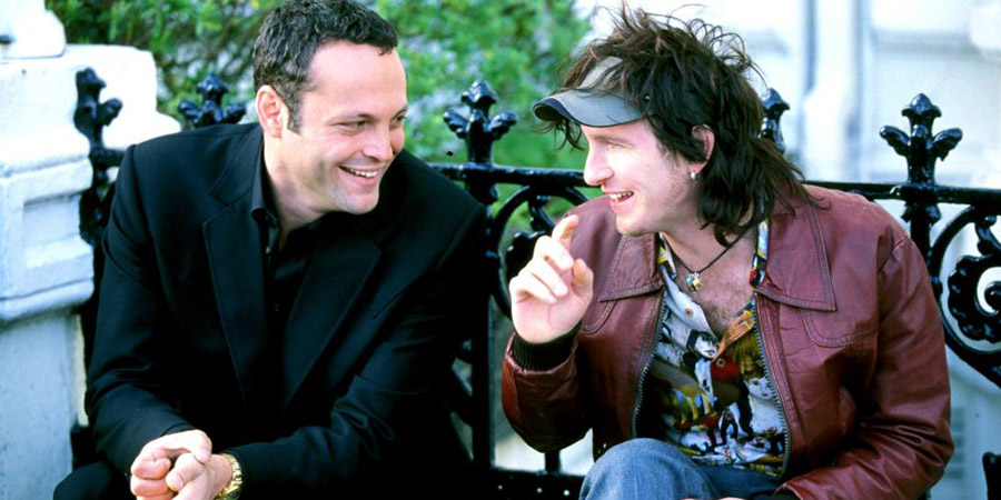 Blackball. Image shows from L to R: Rick Schwartz (Vince Vaughn), Cliff Starkey (Paul Kaye). Blackball. Image shows from L to R: Rick Schwartz (Vince Vaughn), Cliff Starkey (Paul Kaye).