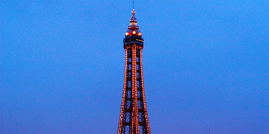 Blackpool Tower. Copyright: BBC. Blackpool Tower. Copyright: BBC.