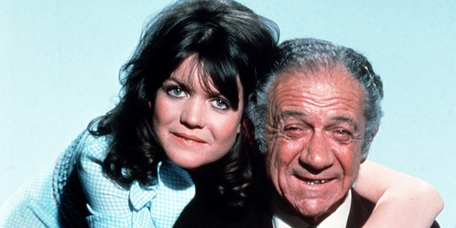 Bless This House. Image shows from L to R: Sally Abbott (Sally Geeson), Sid Abbott (Sid James). Bless This House. Image shows from L to R: Sally Abbott (Sally Geeson), Sid Abbott (Sid James).