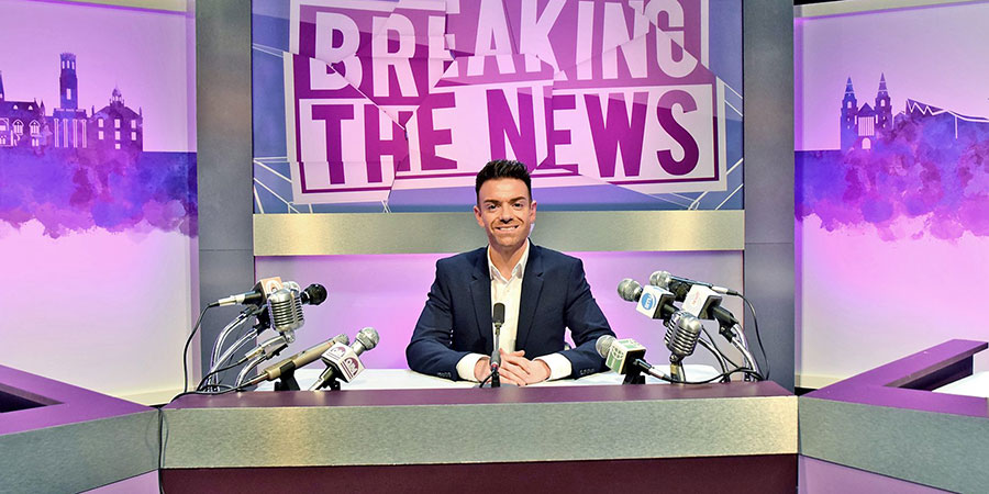 Breaking The News. Des Clarke. Copyright: BBC. Breaking The News. Des Clarke. Copyright: BBC.