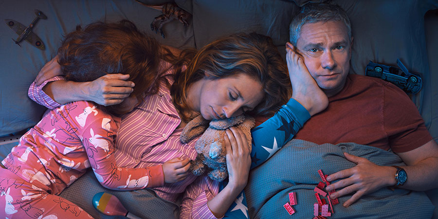 Breeders. Image shows from L to R: Ally (Daisy Haggard), Paul (Martin Freeman). Copyright: Avalon Television. Breeders. Image shows from L to R: Ally (Daisy Haggard), Paul (Martin Freeman). Copyright: Avalon Television.