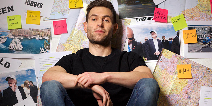 Britain's Greatest Hoaxer. Simon Brodkin. Copyright: Avalon Television. Britain's Greatest Hoaxer. Simon Brodkin. Copyright: Avalon Television.