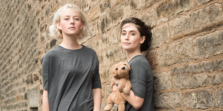 Britney. Image shows from L to R: Ellen Robertson, Charly Clive. Copyright: Johannes Hjorth. Britney. Image shows from L to R: Ellen Robertson, Charly Clive. Copyright: Johannes Hjorth.