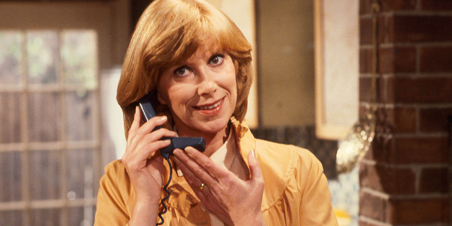Butterflies. Ria Parkinson (Wendy Craig). Copyright: BBC. Butterflies. Ria Parkinson (Wendy Craig). Copyright: BBC.