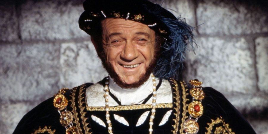 Carry On Henry. Henry VIII (Sid James). Copyright: Peter Rogers Productions. Carry On Henry. Henry VIII (Sid James). Copyright: Peter Rogers Productions.