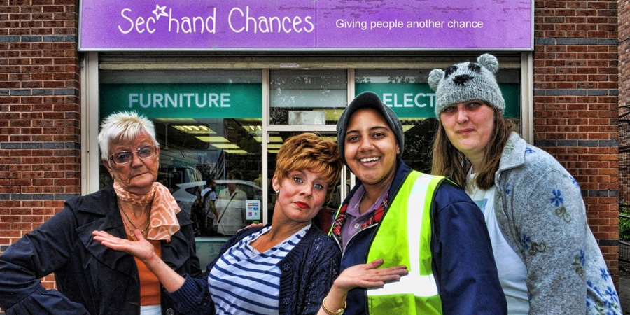 Charity Shop Sue. Charity Shop Sue.