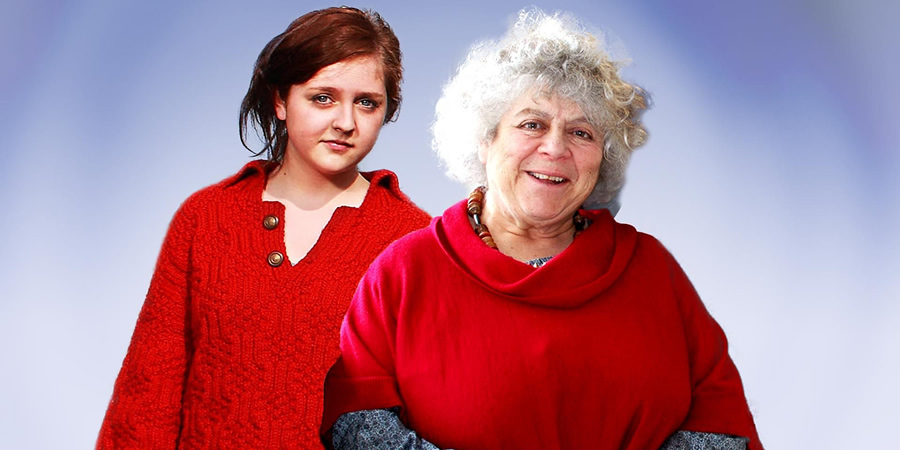 Charlotte And Lillian. Image shows from L to R: Charlotte (Helen Monks), Lillian (Miriam Margolyes). Copyright: Giddy Goat Productions. Charlotte And Lillian. Image shows from L to R: Charlotte (Helen Monks), Lillian (Miriam Margolyes). Copyright: Giddy Goat Productions.