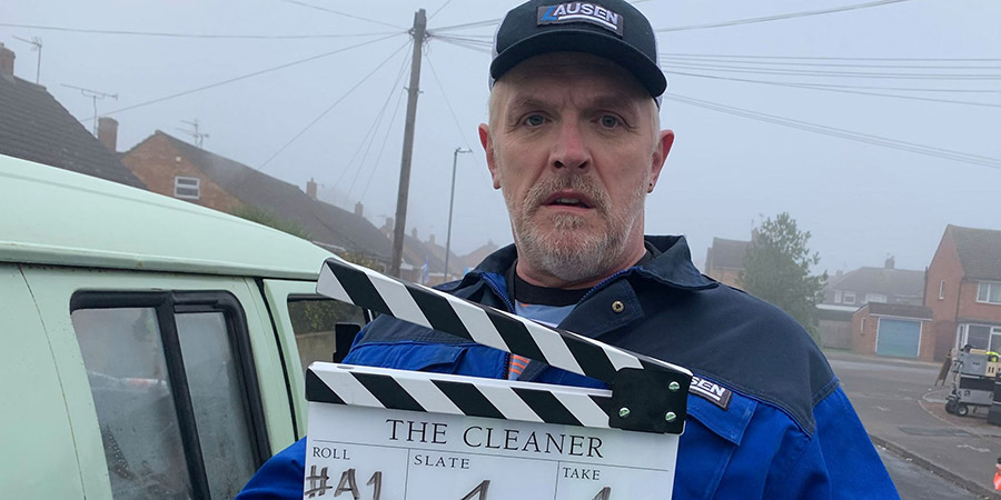 The Cleaner. Paul 'Wicky' Wickstead (Greg Davies). The Cleaner. Paul 'Wicky' Wickstead (Greg Davies).