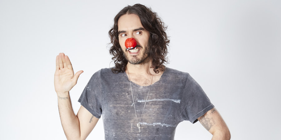 Comic Relief. Russell Brand. Copyright: BBC. Comic Relief. Russell Brand. Copyright: BBC.