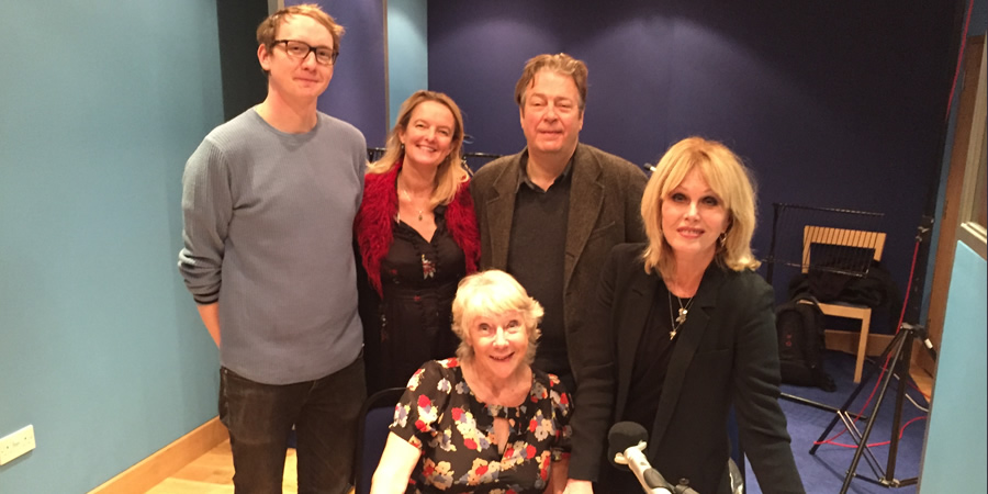 Conversations From A Long Marriage. Image shows from L to R: Nick Coupe, Claire Jones, Jan Etherington, Roger Allam, Joanna Lumley. Copyright: BBC. Conversations From A Long Marriage. Image shows from L to R: Nick Coupe, Claire Jones, Jan Etherington, Roger Allam, Joanna Lumley. Copyright: BBC.