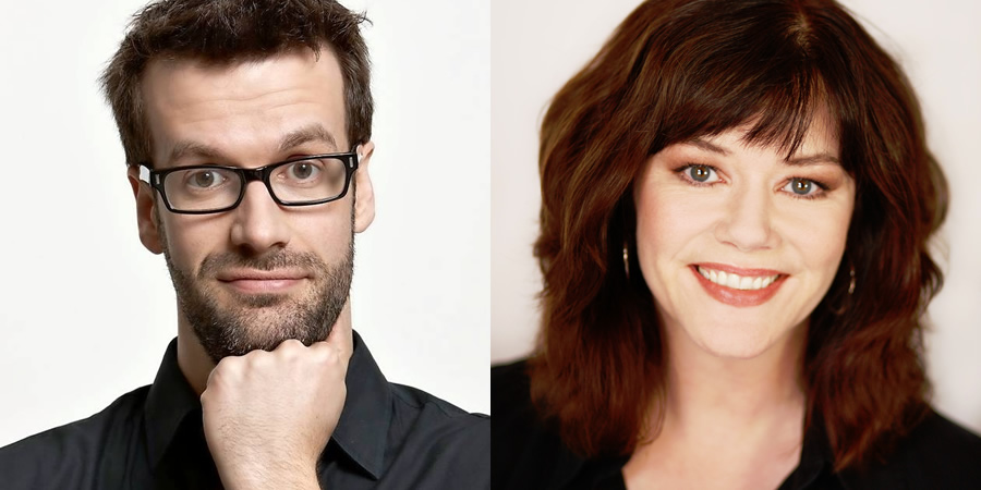 Crash Course. Image shows from L to R: Marcus Brigstocke, Josie Lawrence. Copyright: Pozzitive Productions. Crash Course. Image shows from L to R: Marcus Brigstocke, Josie Lawrence. Copyright: Pozzitive Productions.